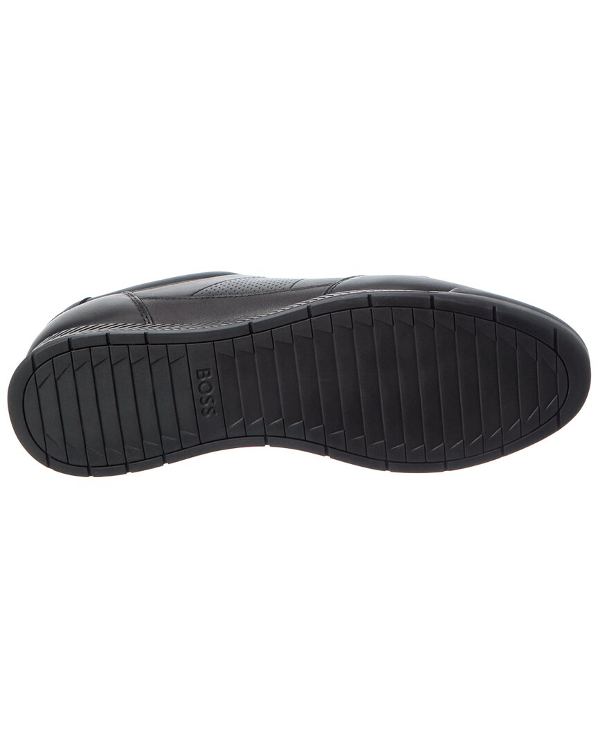 Hugo Boss Titanium Leather Sneaker