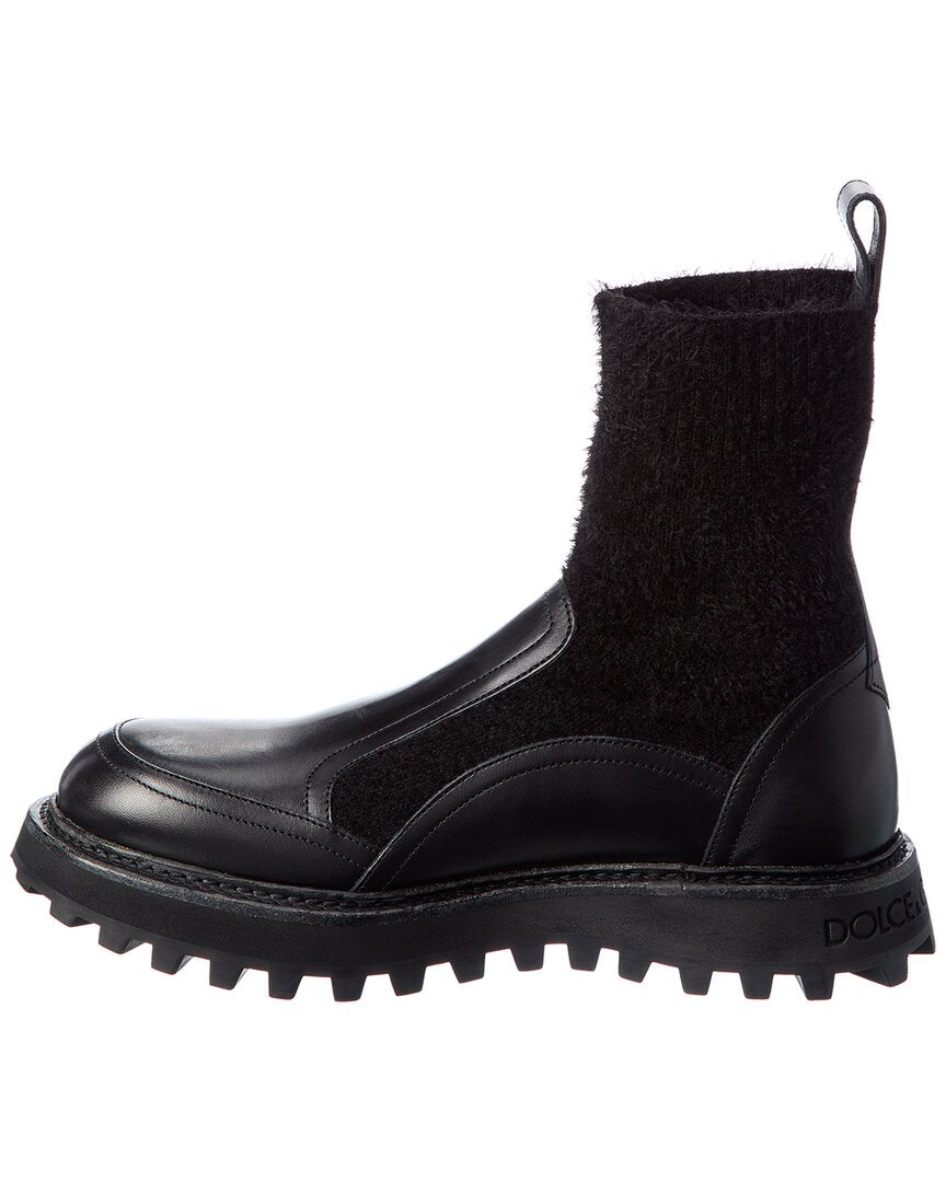 Dolce & Gabbana Leather Boot