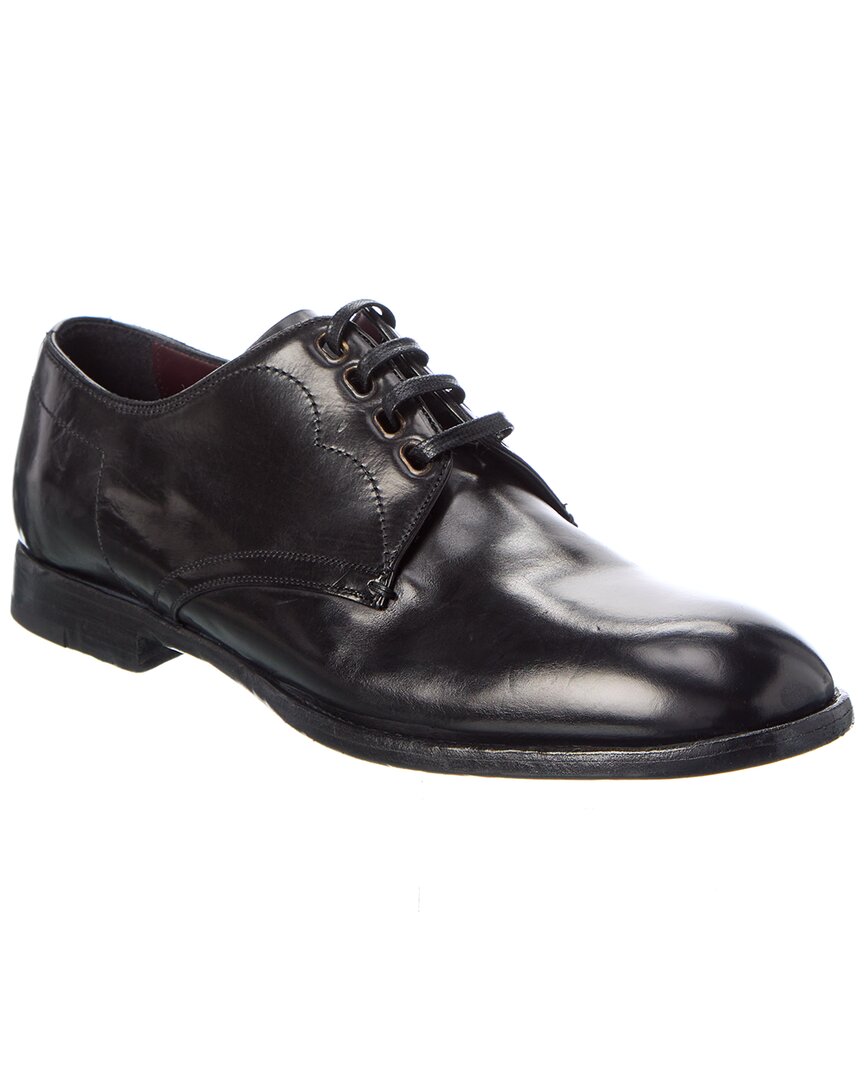Dolce & Gabbana Leather Derby Black 39.5
