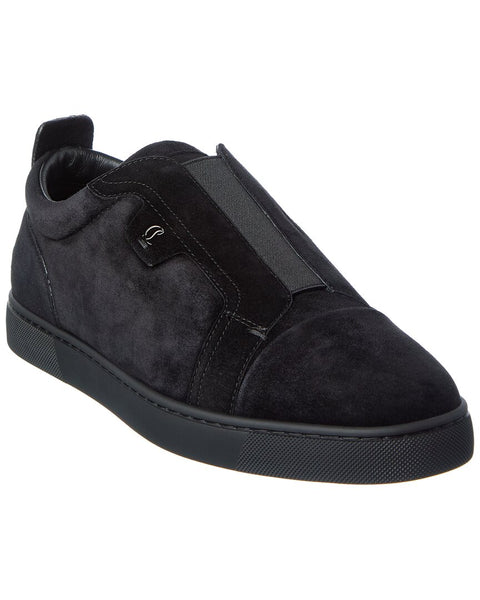 Christian Louboutin St Louis Suede Slip-On Sneaker – Bluefly