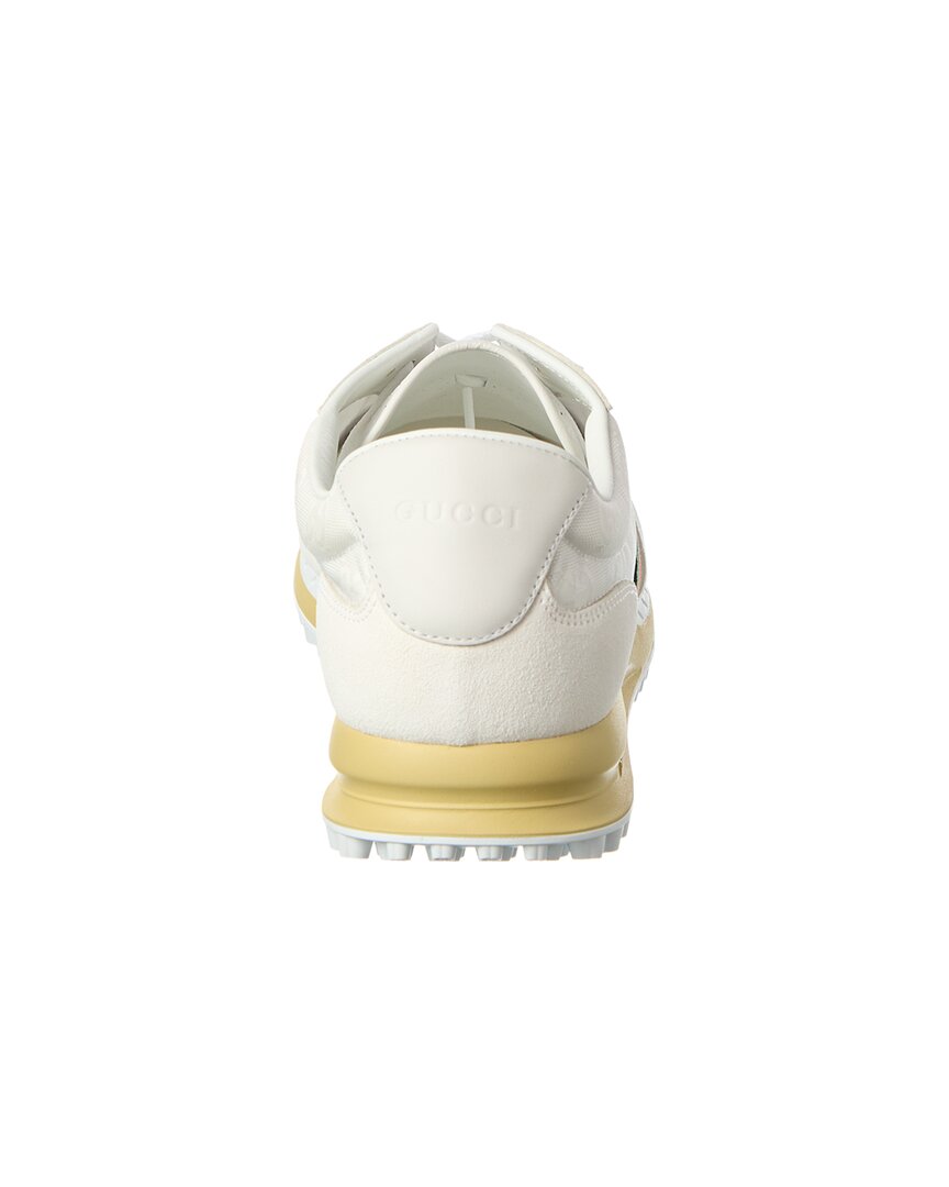 Gucci Re-Motion Gg Canvas & Suede Sneaker