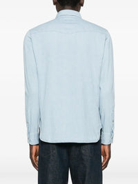 TOM FORD Tom Ford Men Denim Chambray Western Shirt