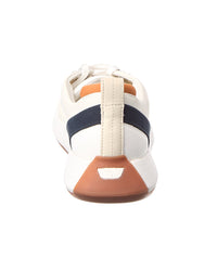 Wolf & Shepherd Marathon Trainer Canvas & Leather Sneaker