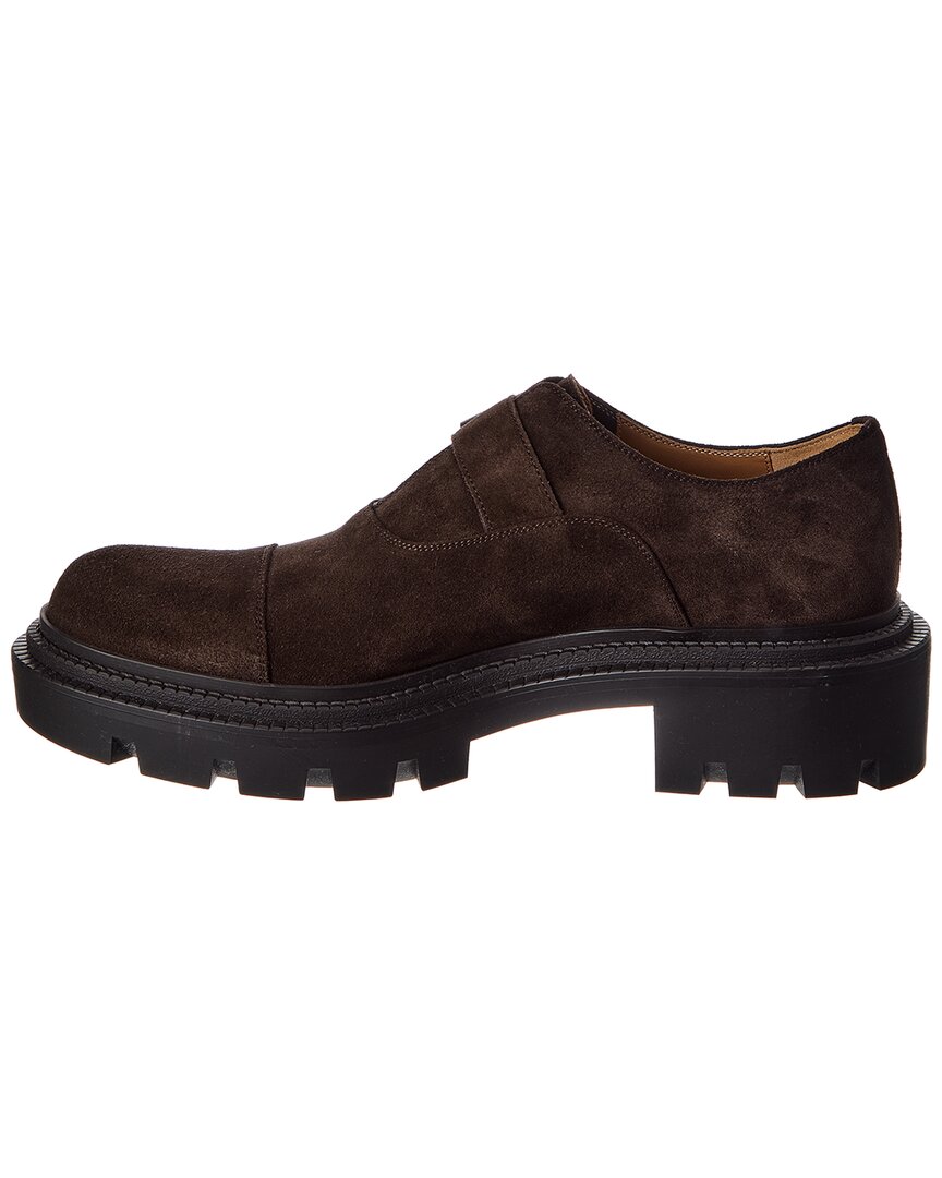 Christian Louboutin Oxyford College Suede Monk Strap Oxford
