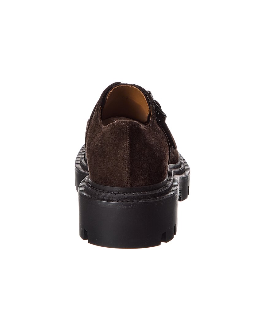 Christian Louboutin Oxyford College Suede Monk Strap Oxford