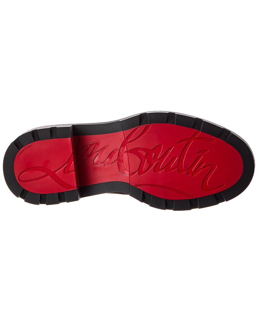 Christian Louboutin Oxyford College Suede Monk Strap Oxford