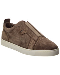 Christian Louboutin St Louis Suede Slip-On Sneaker