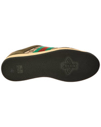 Gucci Screener Gg Canvas & Leather Sneaker