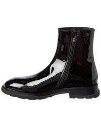Alexander Mcqueen Tread Slim Half Leather Boot