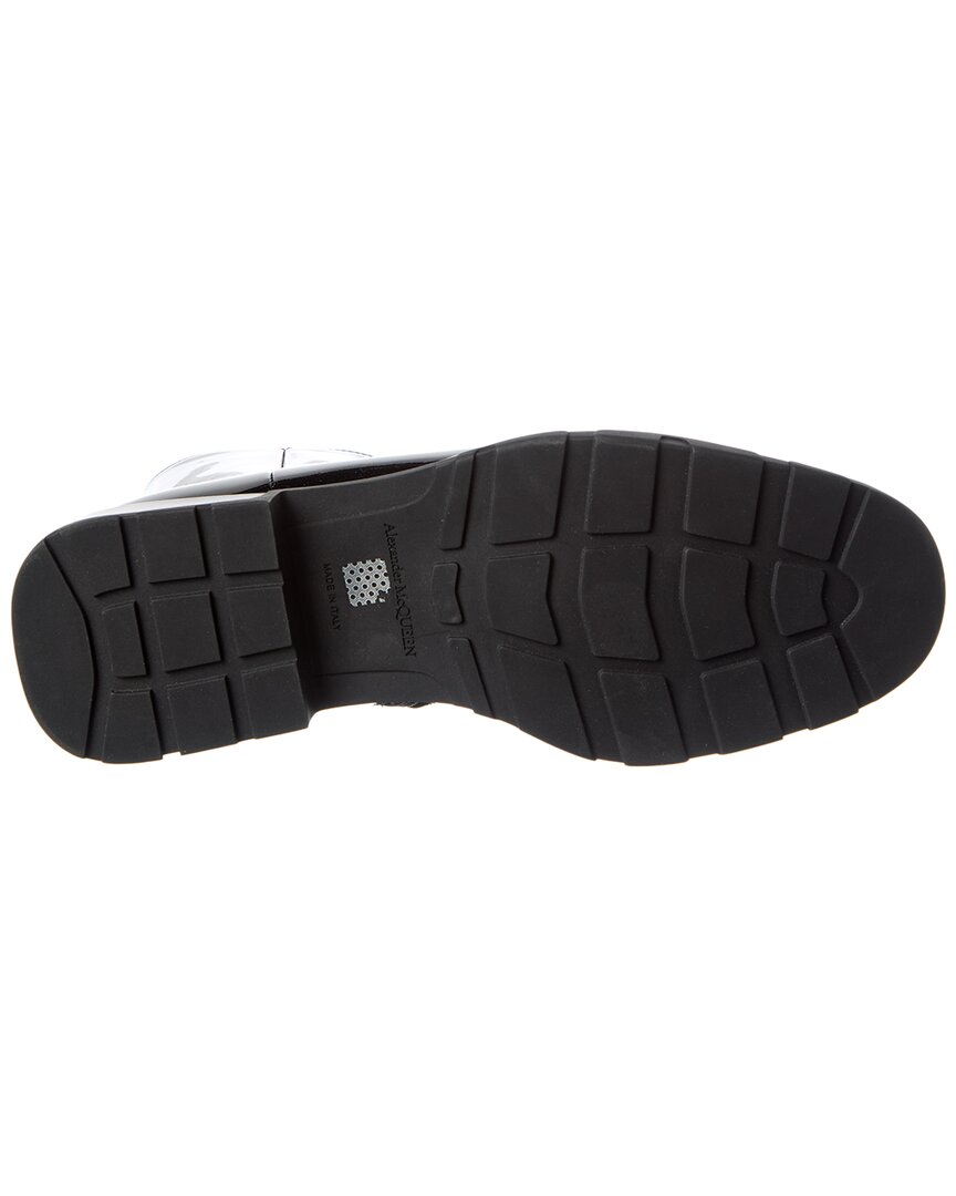 Alexander Mcqueen Tread Slim Half Leather Boot