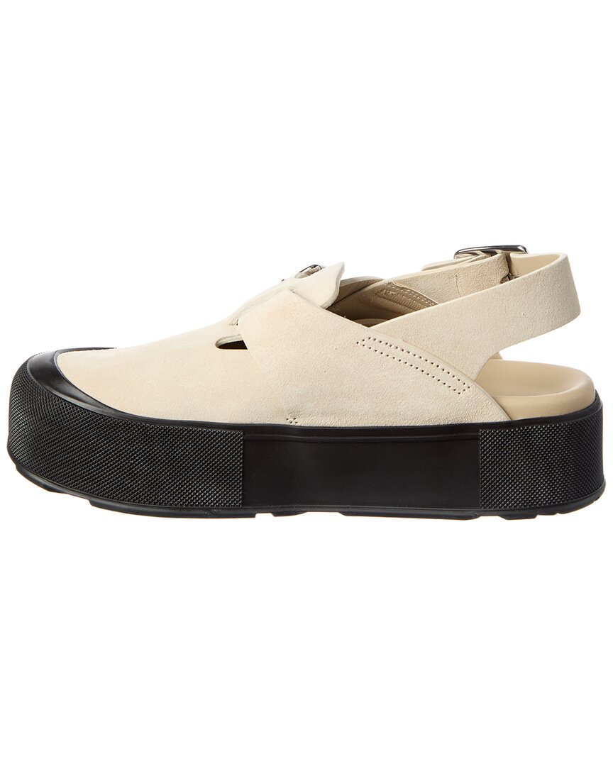 Alexander Mcqueen Mount Slick Suede Leather Sandal