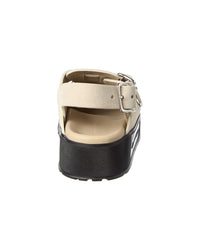 Alexander Mcqueen Mount Slick Suede Leather Sandal