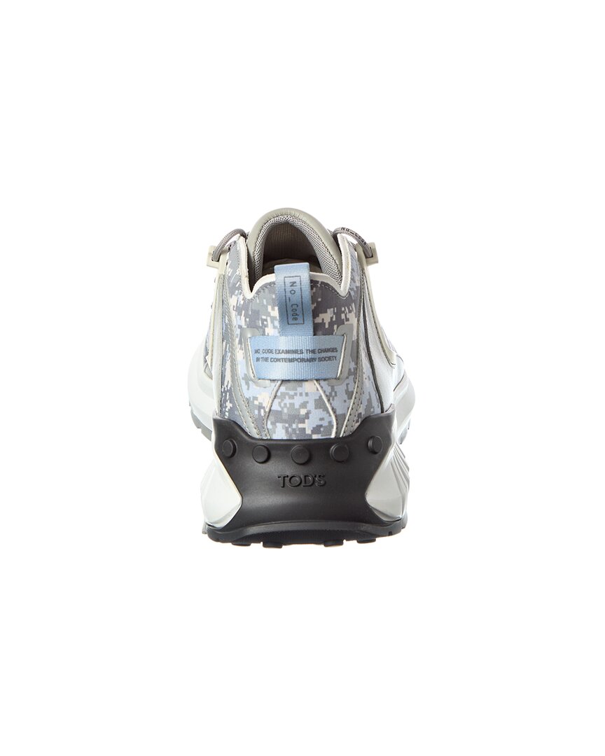 Tod’S Allac Camo Leather Sneaker