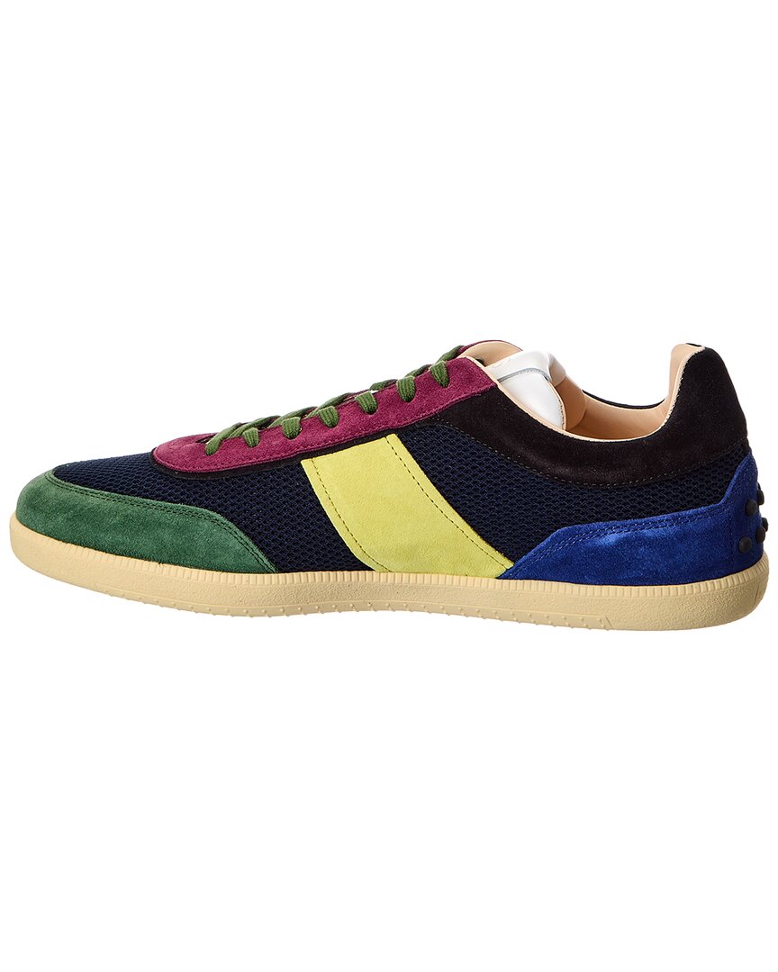 Tod’S Suede & Mesh Sneaker