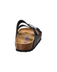 Birkenstock Birkenstock Arizona Oiled Leather Sandal, 45, Black