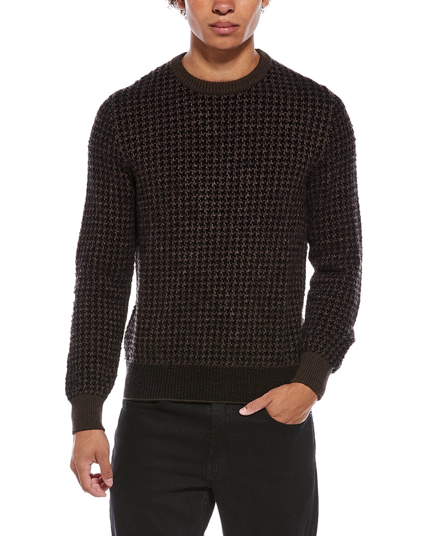 Brioni Brioni Silk, Wool, & Cashmere-Blend Crewneck Sweater