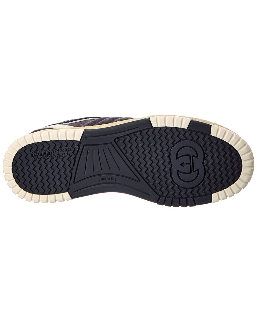 Gucci Re-Web Gg Canvas & Leather Sneaker
