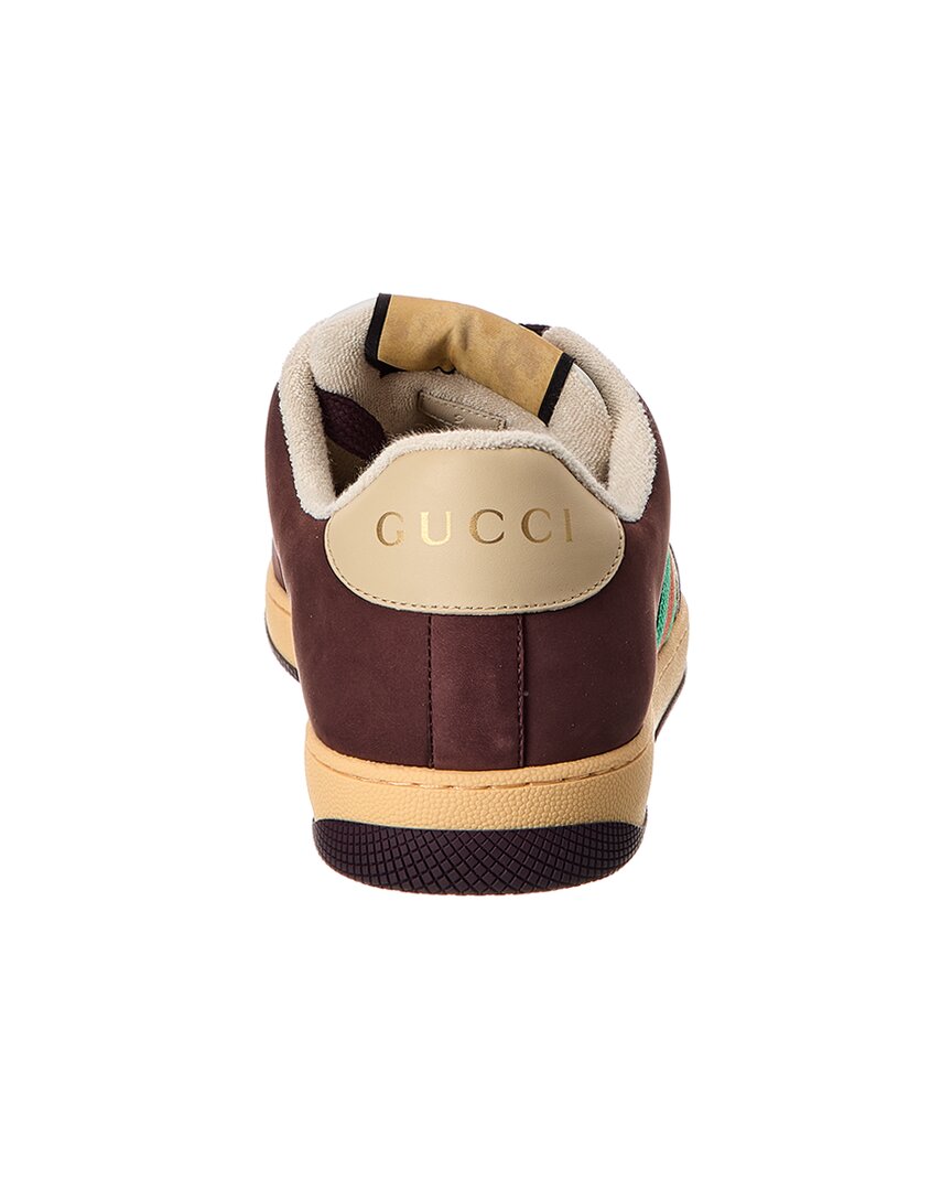Gucci Screener Gg Canvas & Leather Sneaker