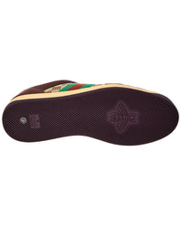 Gucci Screener Gg Canvas & Leather Sneaker