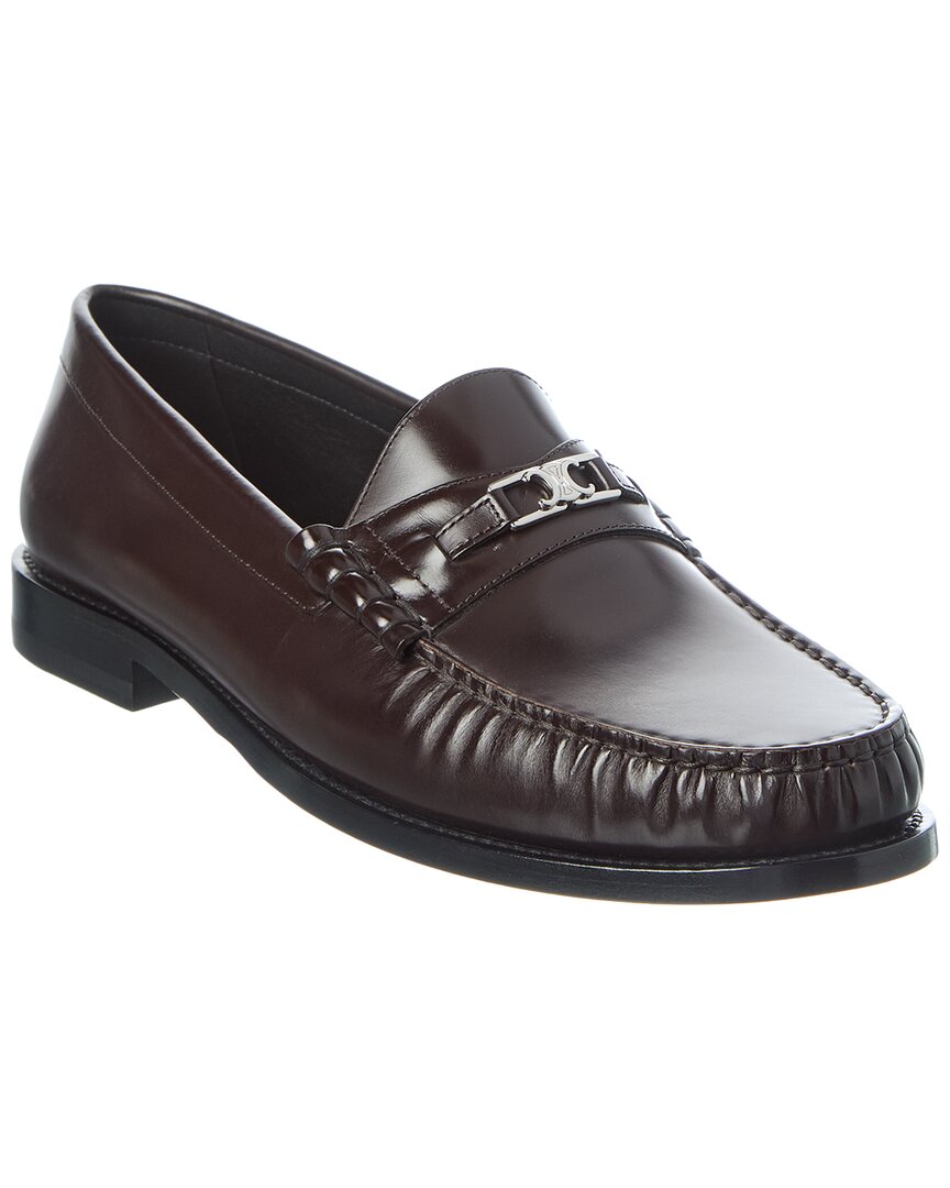 Celine Luco Triomphe Leather Loafer