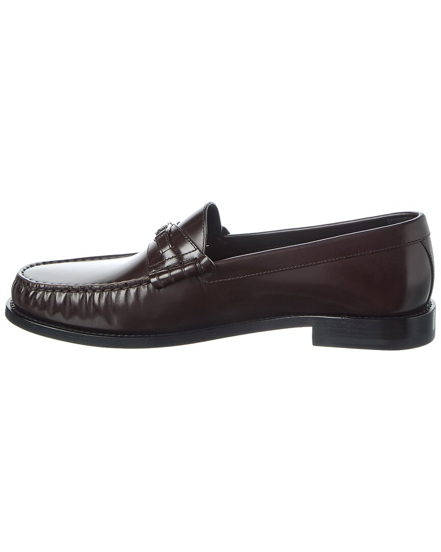 Celine Luco Triomphe Leather Loafer