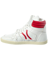 Celine Break Mid Lace-Up Leather Sneaker