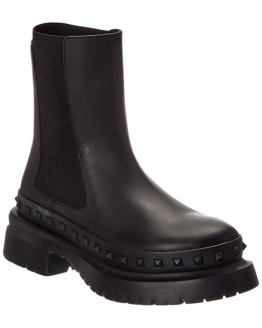 Valentino Valentino Beatle Leather Boot