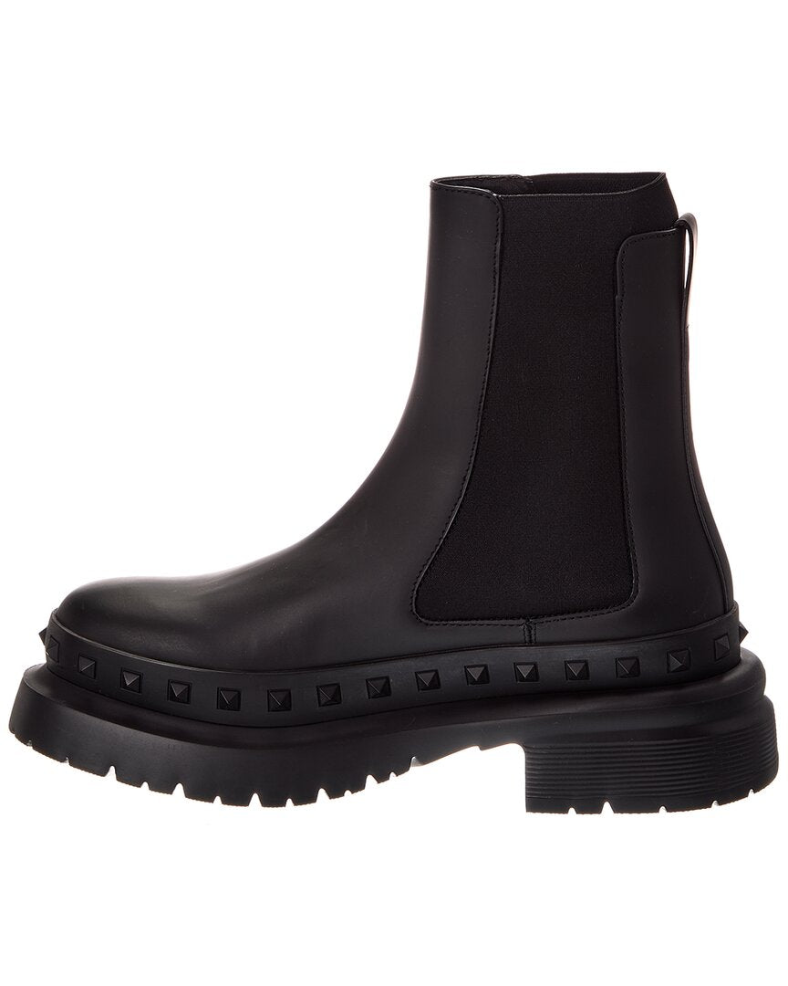 Valentino Valentino Beatle Leather Boot