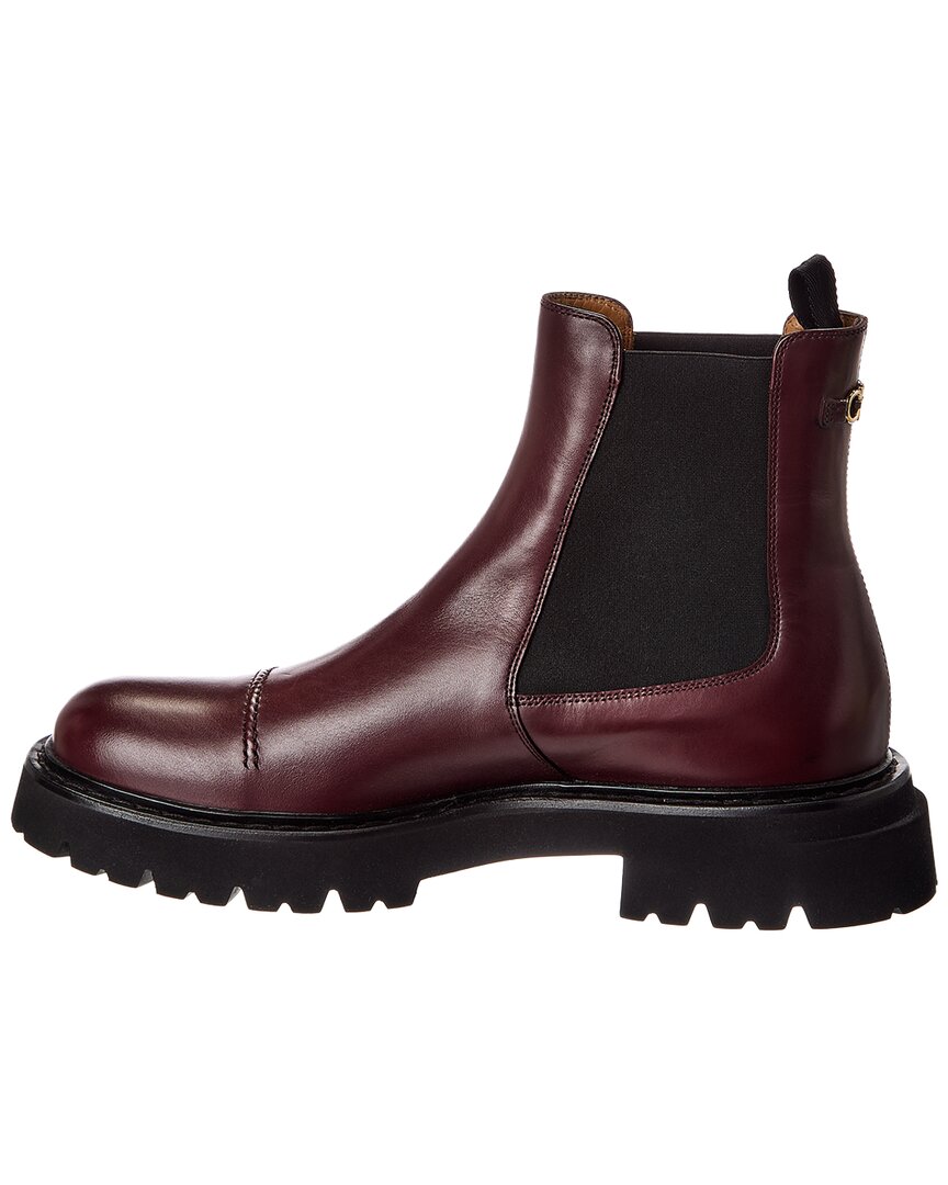 Ferragamo George 2 Leather Chelsea Boot