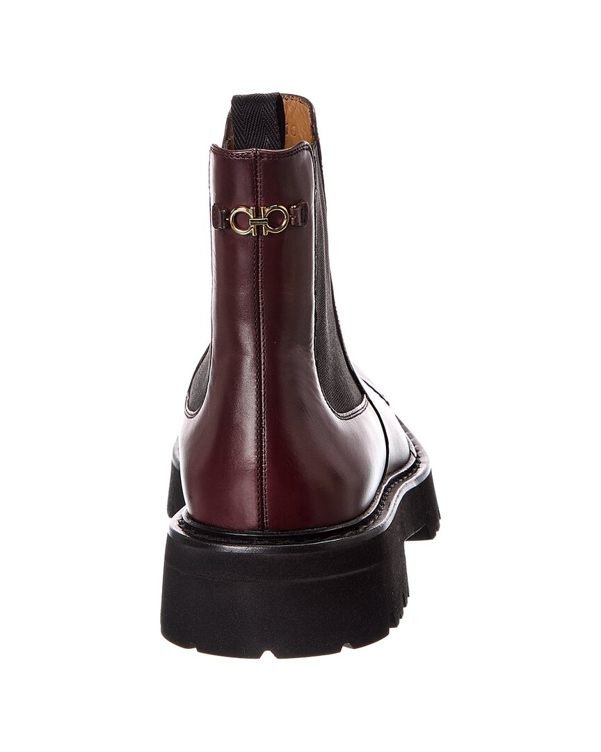 Ferragamo George 2 Leather Chelsea Boot