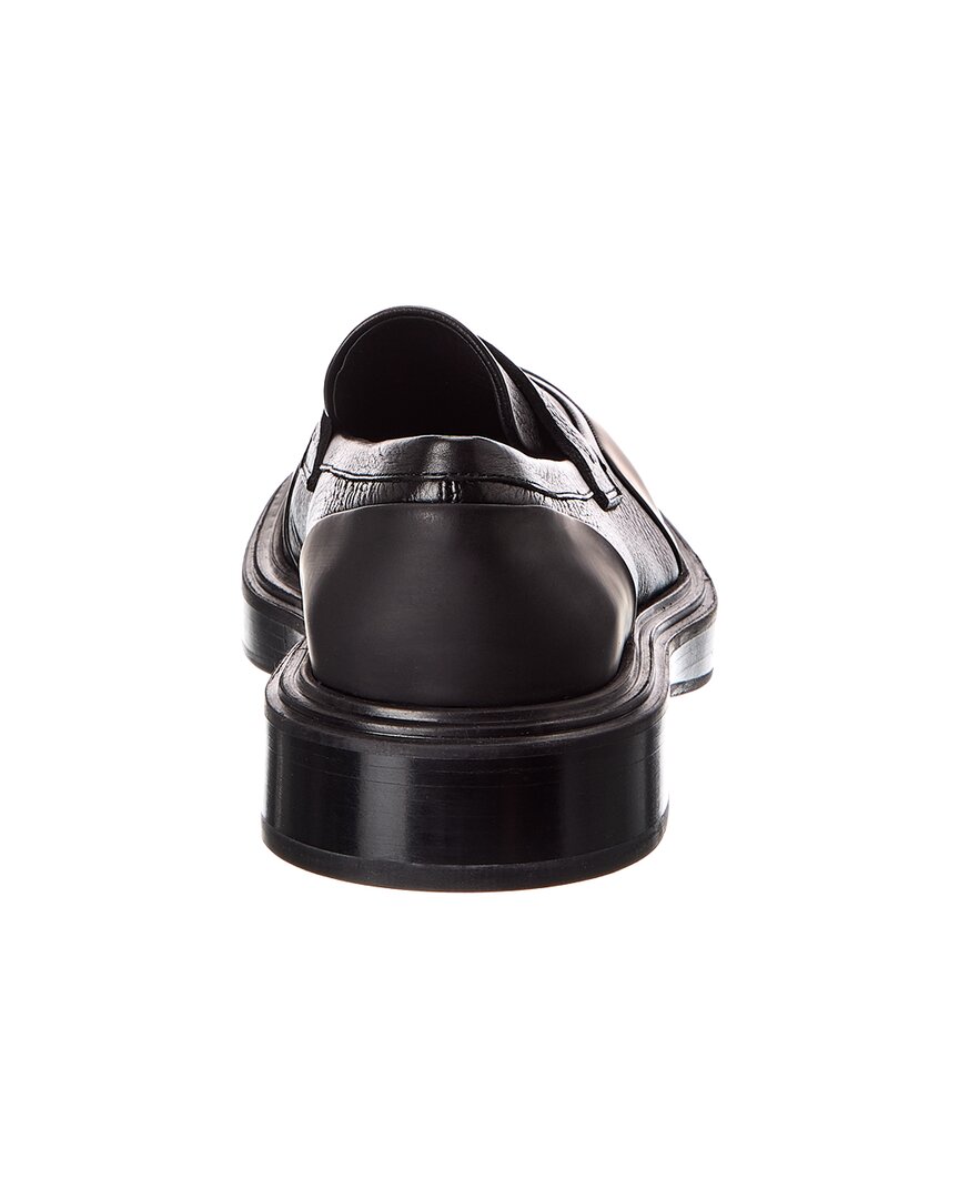 Ferragamo Dry Leather Penny Loafer