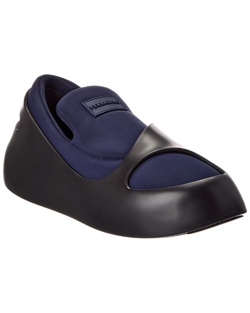 Ferragamo Lunar Rubber Slip-On Sneaker