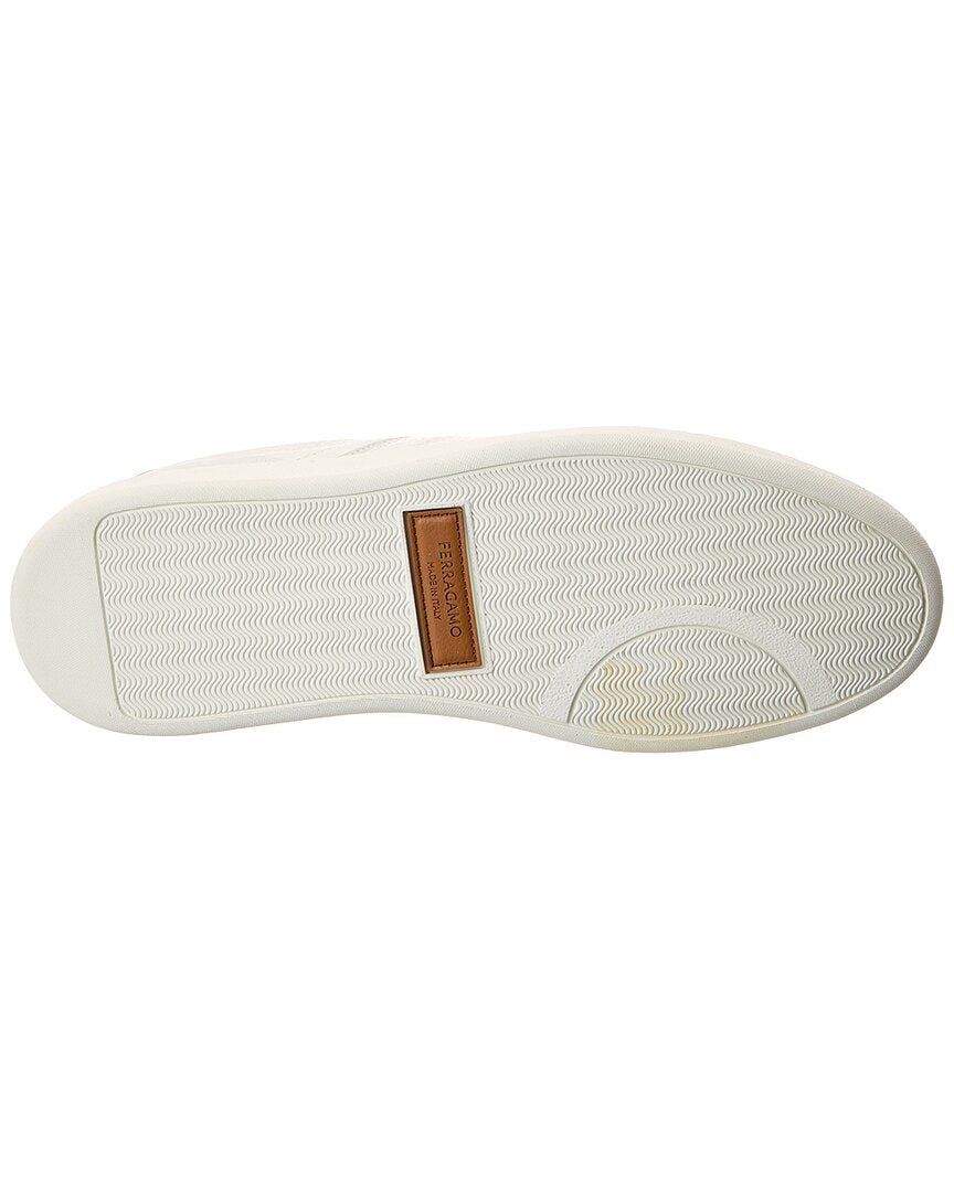 Ferragamo Achille 1 Leather Sneaker