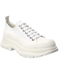Alexander Mcqueen Tread Slick Canvas Sneaker White