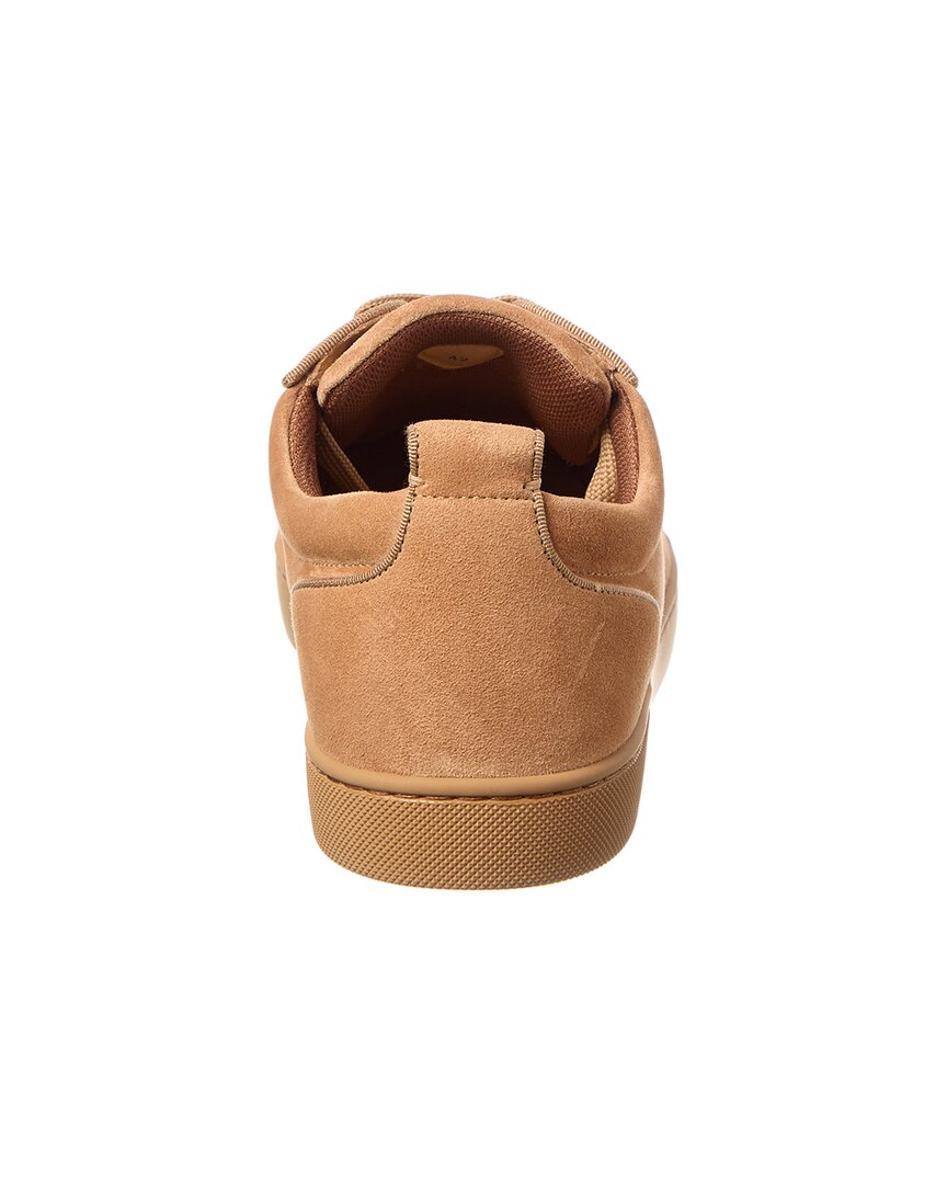Christian Louboutin Louis Junior Spikes Suede Sneaker
