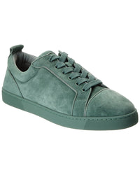 Christian Louboutin Fun Louis Junior Suede Sneaker