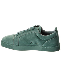 Christian Louboutin Fun Louis Junior Suede Sneaker