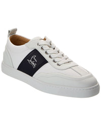 Christian Louboutin Retero Canvas & Leather Sneaker
