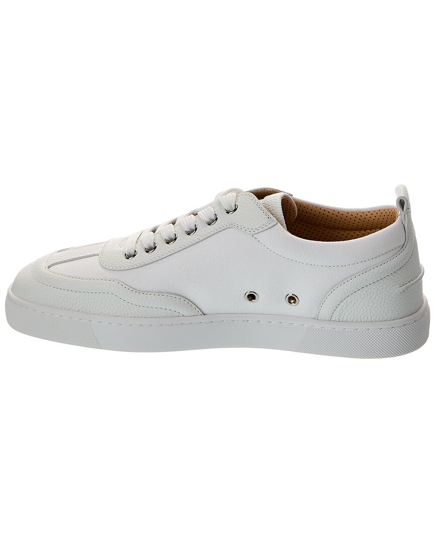 Christian Louboutin Retero Canvas & Leather Sneaker