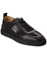 Christian Louboutin Retero Canvas & Leather Sneaker