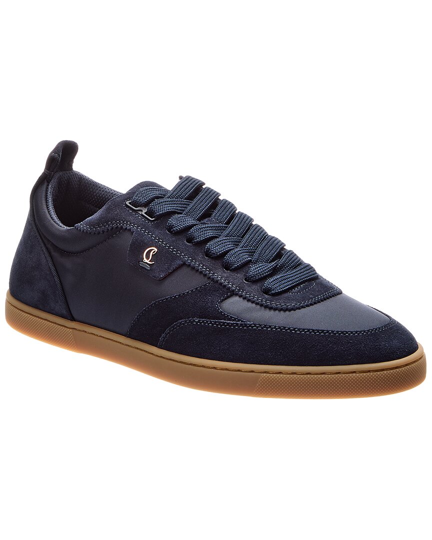 Christian Louboutin Tutti Rui Nylon & Suede Sneaker
