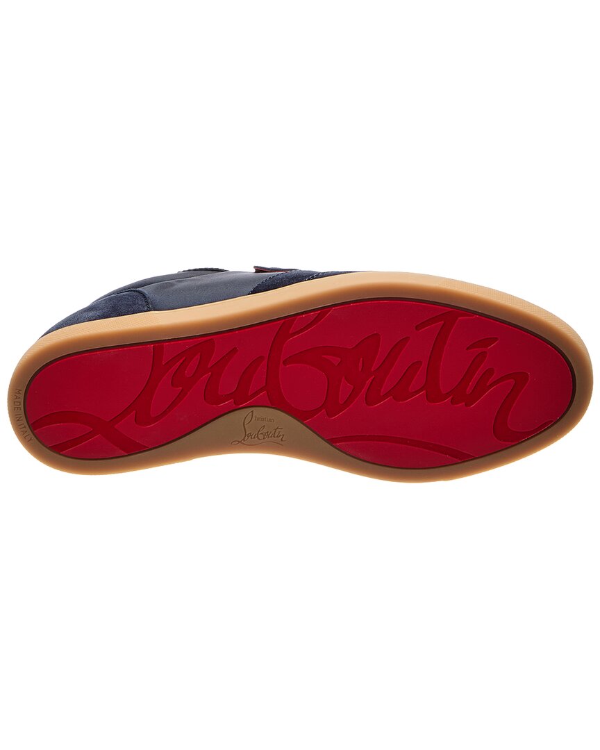 Christian Louboutin Tutti Rui Nylon & Suede Sneaker