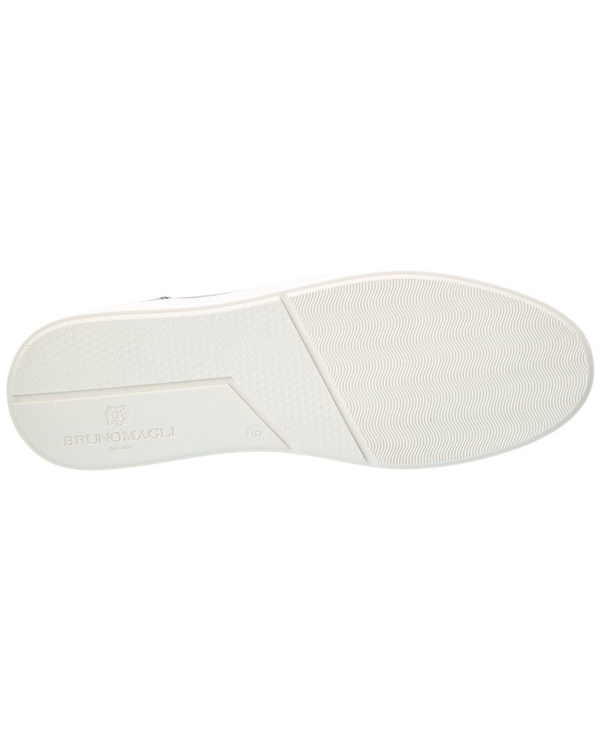 M By Bruno Magli Magnifico Leather Slip-On Sneaker