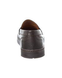 M By Bruno Magli Magnifico Leather Slip-On Sneaker