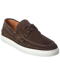 M By Bruno Magli Novoli Suede Dress Sneaker