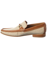 Donald Pliner Danner Jute & Leather Loafer