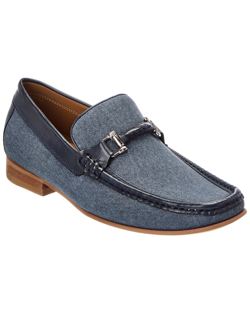 Donald Pliner Donald Pliner Danner Canvas & Leather Loafer