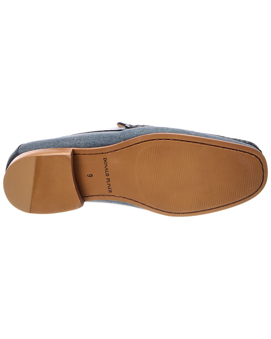 Donald Pliner Donald Pliner Danner Canvas & Leather Loafer