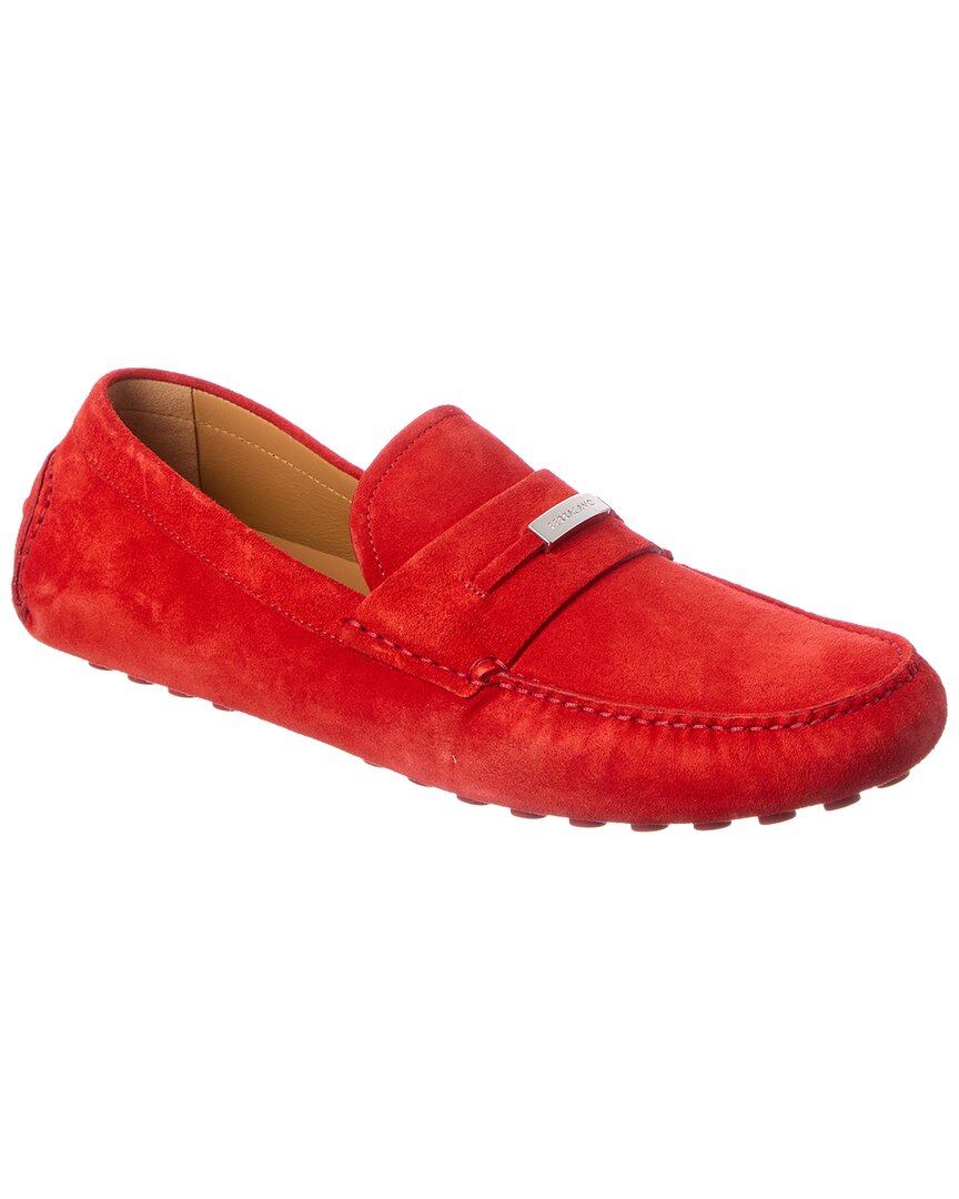 Ferragamo Grenoble Suede Loafer