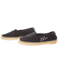 Saint Laurent Saint Laurent Canvas Logo Embroidered Espadrille